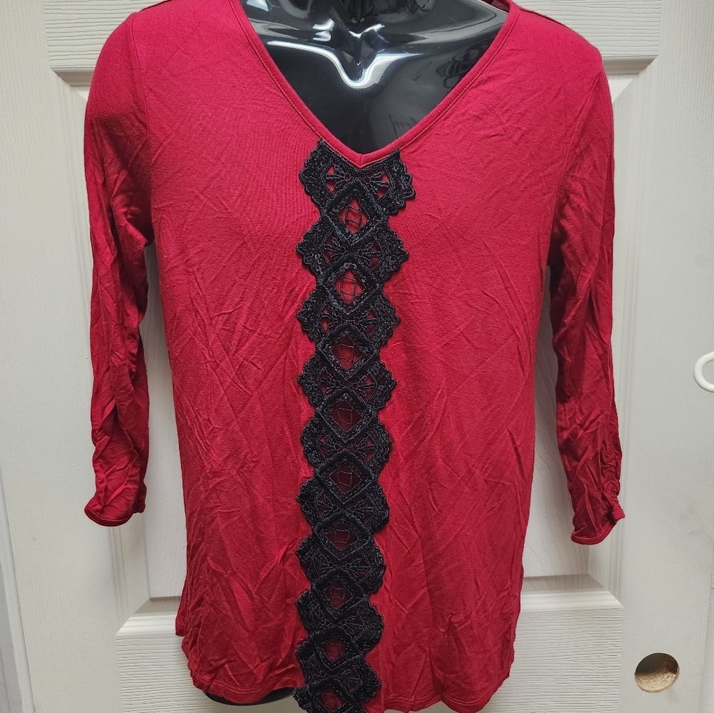 August silk sheer back blouse
